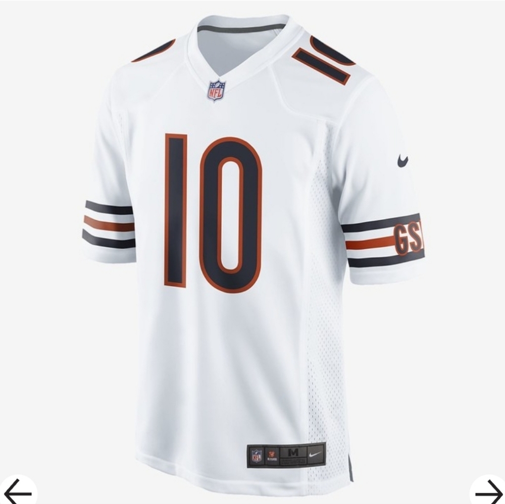 Nwt! Nike Men's Game Football Jersey NFL Chicago Bears (Mitch Trubisky) - Picture 2 of 11